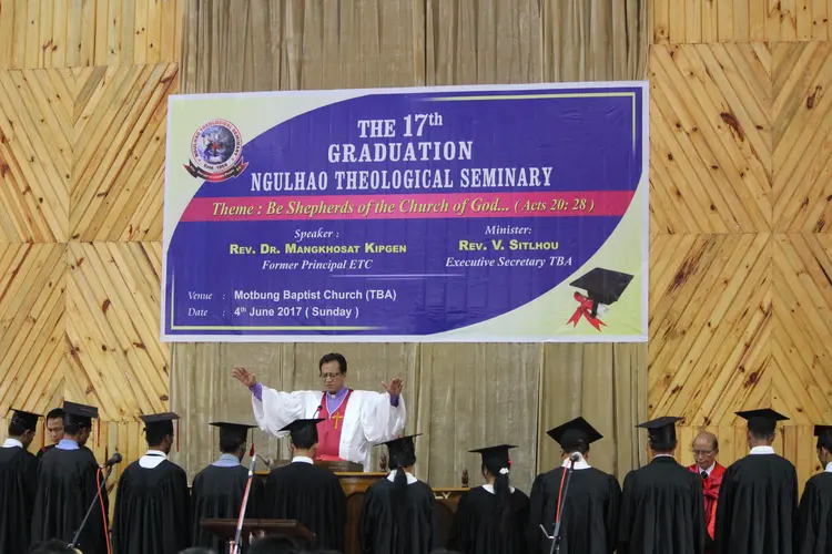 Blessing prayer by Rev V. Sitlhou