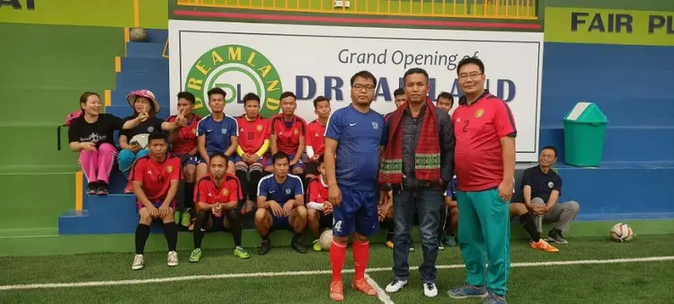 Chief Guest, Pu Seikholen Singsit, Head Master, KMC Govt. High School, with Principal and Academic Dean